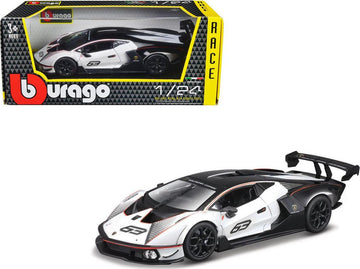 1:24 Lamborghini Essenza SVC12 #63 White/Black